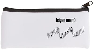 Akyol - muzieknoten met eigen naam Etui - Muzieknoot - muziek liefhebbers - iemand die houdt van muziek - verjaardag - cadeau - kado - 20 bij 9 cm