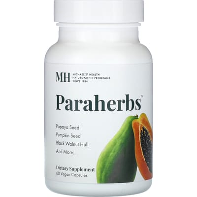 Michael's Naturopathic, Paraherbs, 60 Plantaardige Capsules