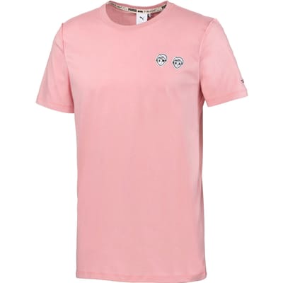 Puma x Tyakasha Tee Heren T-shirt Geborduurd Roze Top 595735 14