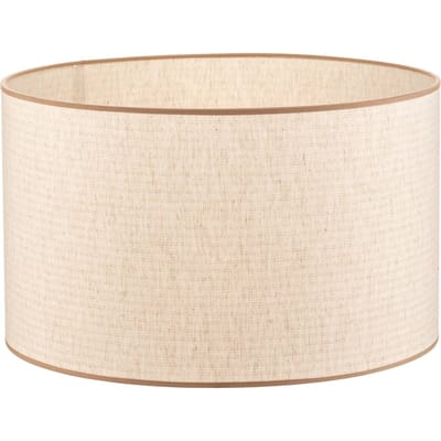 Duolla Lampenkap Roller, ecru, jute, Ø 50 cm, hoogte 30 cm