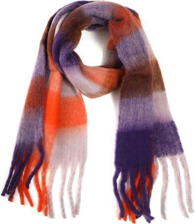 Warme Sjaal - Geruit - 190x43 cm - Multicolor