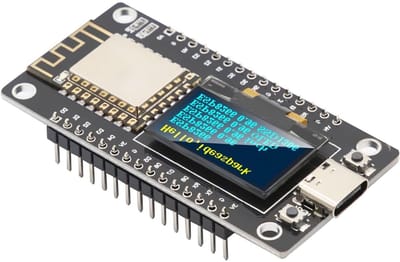 Allecto - Ontwikkelbord - IOT Board - Dual-Core 240MHz - 0.96 Inch OLED Display - Type C - Geschikt voor projecten - Formaat 0.96 Inch