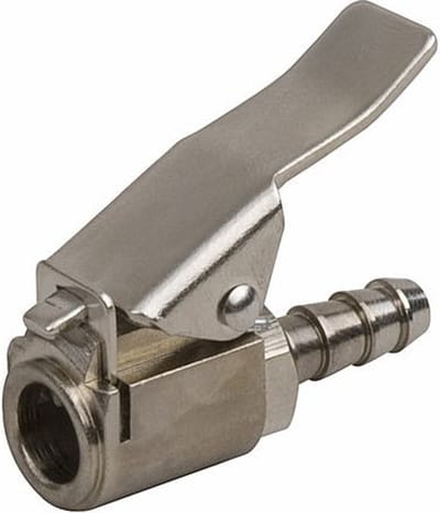 Ventieladapter - Autoband ventiel - Voor 6mm slang - Metaal