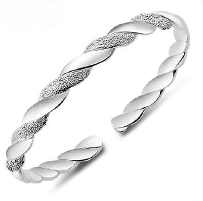 N3 Collecties Mode 925 sterling zilveren open manchet armband/bangle armband voor dames