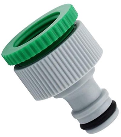 Kraanaansluiting 3/4" met 1/2" adapter voor tuinslang – Perfecte aansluiting voor je tuin