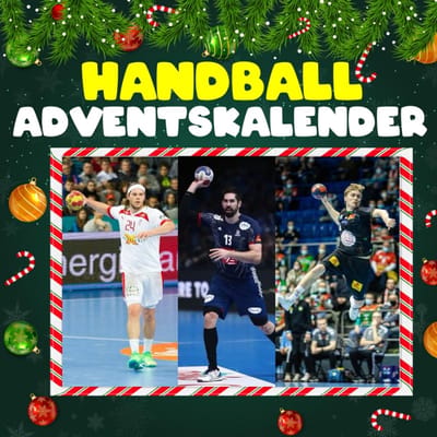 Handbal Adventskalender - Sport Verhaal - Wachten op Kerst - 24 Dagen Verrassingen - 21.59 x 0.43 x 21.59 cm