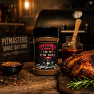 BBQ Pit Boys Poultry Perfection Rub – 200 g – Kruidige Rub voor Kip & Kalkoen – Glutenvrij