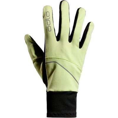 Odlo Odlo Gloves INTENSITY SAFETY LIGHT GROEN - Maat XS
