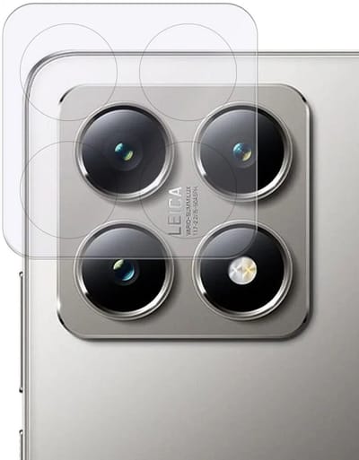 Rosso Camera Protector Geschikt voor Xiaomi 14T | Camera Lens Bescherming | Case Friendly | Ultra Dun Glas | Transparant