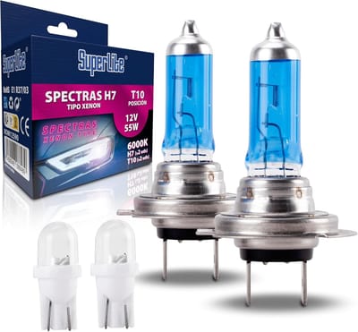 Autolampen Set - Dagrijverlichting Xenon - Verbeterde Zichtbaarheid - Hoge Lumen Output - 4.5 cm Hoog - Wit