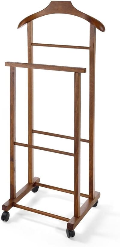Houten Trainer met Wielen Walnootkleur