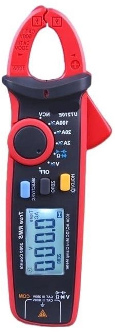 Digitale Multimeter - Stroomtang Tester - Elektrische Metingen - True RMS Technologie - 100A Bereik - One Color