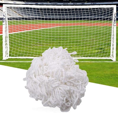Voetbalnet - Doelnet Vervangingsnet - Trainen en Spelen - Zeer Sterk Polypropyleen - 3 x 2 meter - Wit