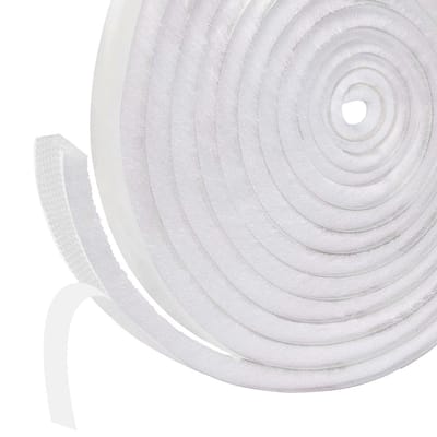 Borstelafdichting - Deurstrip Tochtstrip - Tocht Weren - Zelfklevend Polypropyleen - 6 Meter Lengte - Wit