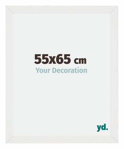 Your Decoration - Fotolijst 55x65 cm - MDF - Wit Hoogglans - Mura