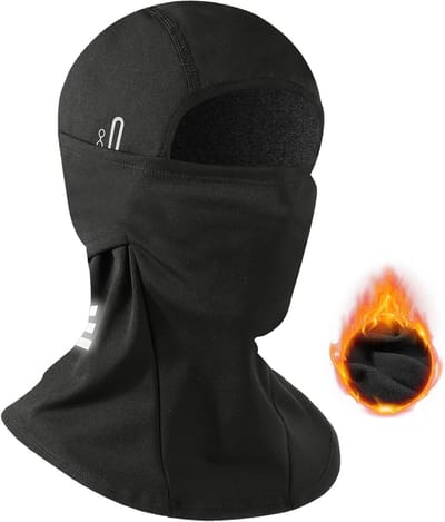 Thermisch Ski Masker met Winddichte Balaclava, Zacht Fleece, Nekwarmer voor Buitenactiviteiten en Motorrijden, Ademend en Lichtgewicht voor Mannen en Vrouwen