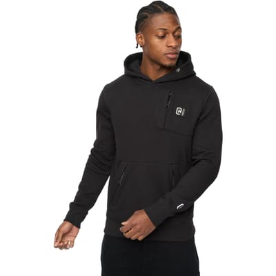 Crosshatch Heren Portville Hoodie (Zwart)