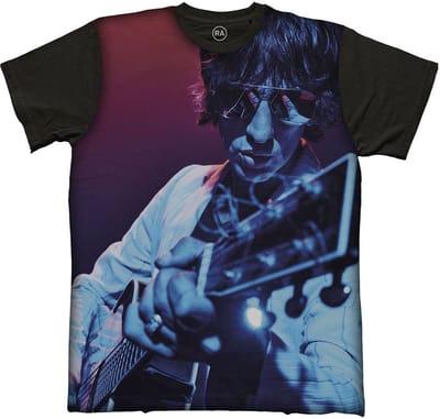Richard Ashcroft - Guitar Heren T-shirt - M - Zwart