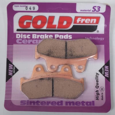 Plaquette de frein Gold Fren pour Moto Honda 750 VF 1982 à 1983 Neuf