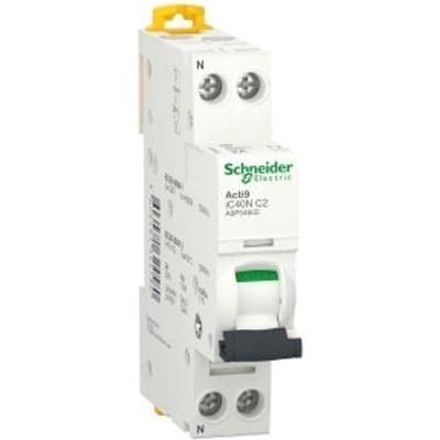 Schneider Electric Acti 9 ic40n 1pn c 2a 6000a/10ka miniatu