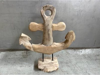 Anchor teak H46cm