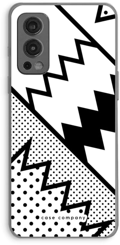 Case Company® - Hoesje geschikt voor OnePlus Nord 2 5G hoesje - Pop Art #5 - Soft Cover Telefoonhoesje - Bescherming aan alle Kanten en Schermrand