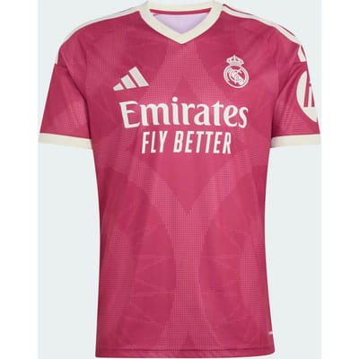 adidas Real Madrid 2026/27 Third Shirt - Roze- Heren, Roze XS