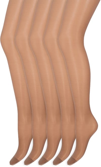 Matglans panty | 20 denier | Merk: Marianne | Maat: S t/m XXXL | Kleur: Muscat | 5 Paar
