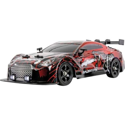 Amewi 1:16 RC auto Drift RC-Modell Rood Brushed 4WD RTR 2,4 GHz