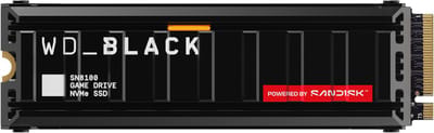 SANDISK WD Black SN8100 SSD - 1TB - M.2 2280 - PCIe 5.0 - Met heatsink