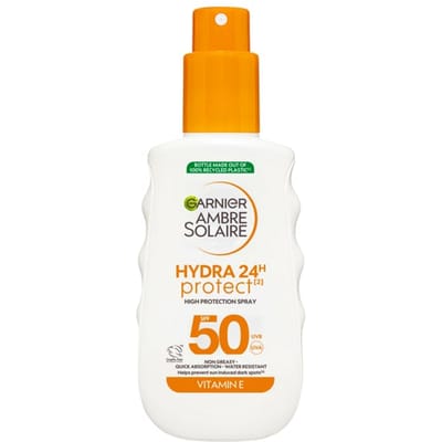 Garnier Ambre Solaire Hydra 24H Protect High Protection Spray SPF50 150 ml