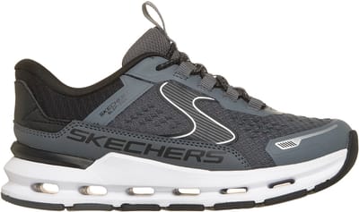 Skechers GLIDE-STEP PLUS - VISTA-LANE Jongens Instappers - Charcoal / Zwart
