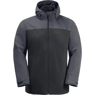 Jack Wolfskin Taubenberg 3in1 JKT Outdoorjas voor Heren - Phantom - Maat XXL