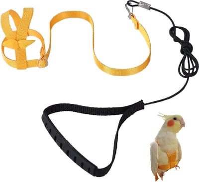 Lexium Vogel harnas - Vogel tuigje - Vogel riem - Vogelharnas - Tuigje voor vogels