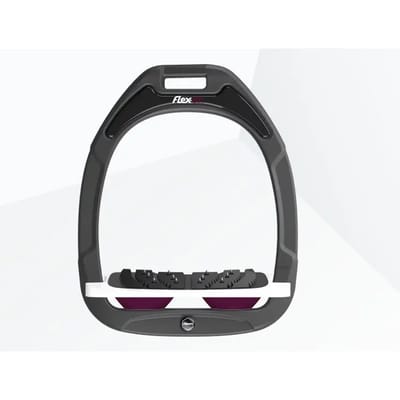 Ultra Grip Verstelbare Sariam Anthraciet/Wit/Paars Flex-On Green Composite