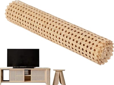 Rieten Rol - Rotan Band - Meubels Repareren - Natuurlijke Textuur - 35x200 cm - Beige