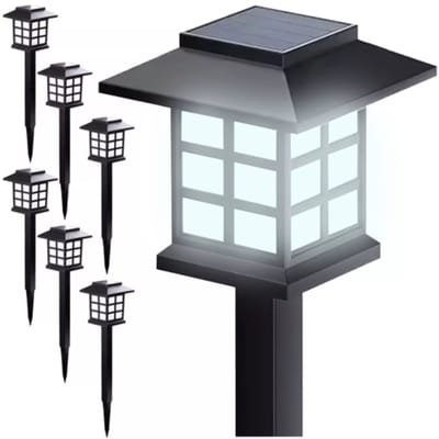 Gardlov Solar Tuinlamp - Energiezuinige LED Verlichting met Natuurlijke Vlam-effect