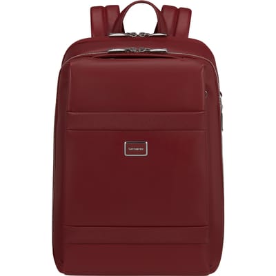Samsonite Image Biz Leather Rugzak 14.1" Ruby Wine