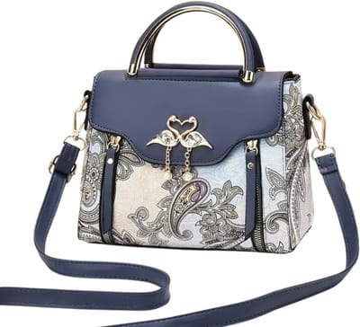 Bovista Handtas Dames - Schoudertas - School - Shopper - Schooltas - Werktas - Blauw 3