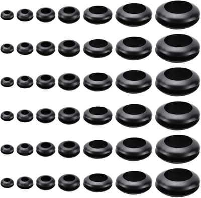 SolidKeus - Set van 300 Rubber Kabeldoorvoeren in 7 Maten