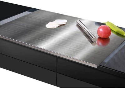 Keuken Werkblad Protector - Snijplank - Deeg Kneden - Hygiënisch Oppervlak - 50x60 cm - Zilver