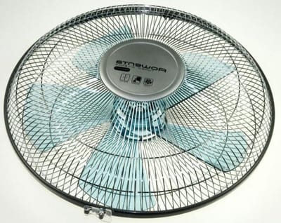 Ventilatoronderdeel - Vleugelwiel rooster - Ventilator Reparatie - Kunststof ijzer - Standaard formaat - Zwart