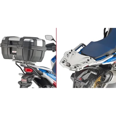 Givi Monolock/monokey Honda Crf1100l Africa Twin/crf1100l Africa Twin Adventure Sports Topkoffer Achtermontage Zwart