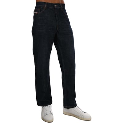 Heren Diesel D-Macs Straight Jeans in Denim