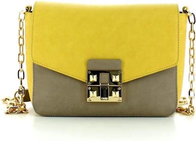 Schoudertas - Crossbody tas - Dagelijks gebruik - Verstelbare band - 23 x 9 x 17 cm - Beige