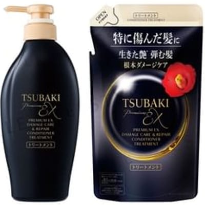 Shiseido - Tsubaki Premium EX Damage Care & Repair Conditioner Treatment 300ml Refill