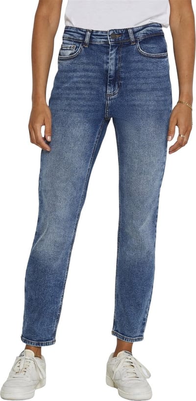 Noisy May Dames Jeans Broeken NMMON regular/straight Fit Blauw 24W / 30L Volwassenen
