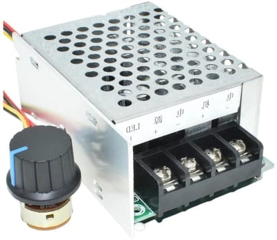 Elektronische Starter - Snelheidsregelaar Motor - Motorregeling - Gesloten Rotor Bescherming - DC 10-55V - Grijs