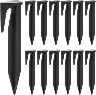 Robotmaaier Haringen - Grondpennen Ankers - Tuin Beveiligen - Set van 100 stuks - 5 x 2 x 0.1 cm