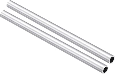 2 stuks 14mm OD x 10mm ID 6063 Aluminium Ronde Buizen 200mm Lengte voor Machinebouw, Frameconstructie en DIY Projecten